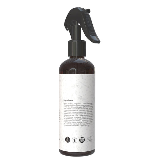 Fenugreek & Clove Invigorating Braid & Scalp Spray | Stimulates Growth. Soothes Scalp. Hydrates Naturally.