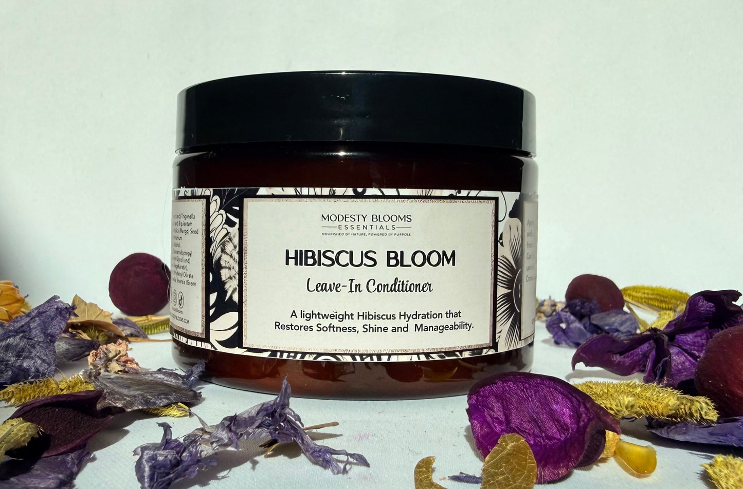 Hibiscus Moisturizing Leave-In Conditioner | Detangle. Moisturize. Grow. Naturally.