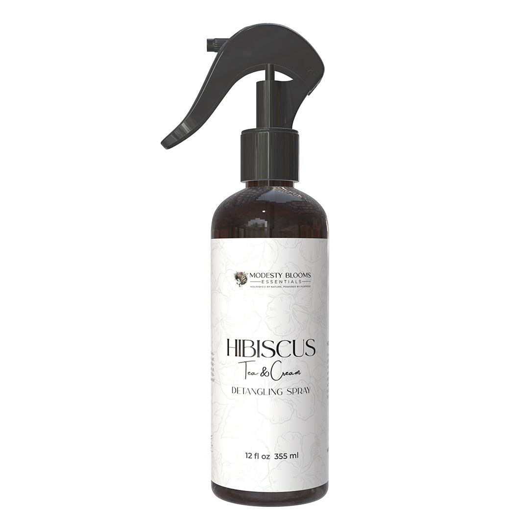 Hibiscus Tea & Cream Detangling Spray | Hydrate. Detangle. Strengthen. Naturally.