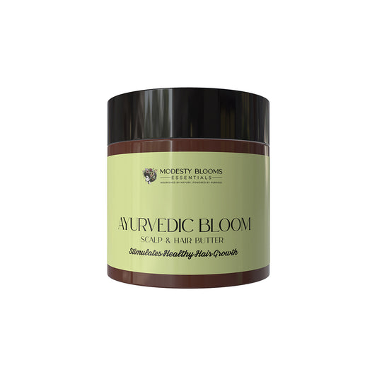Ayurvedic Bloom Butter | Herbal Infusion for Growth, Strength & Shine