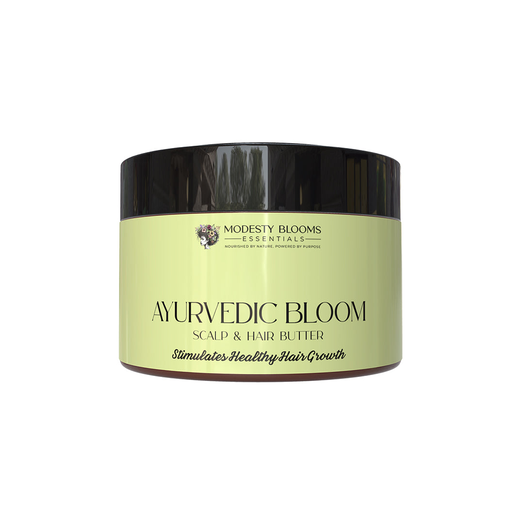 Ayurvedic Bloom Butter | Herbal Infusion for Growth, Strength & Shine