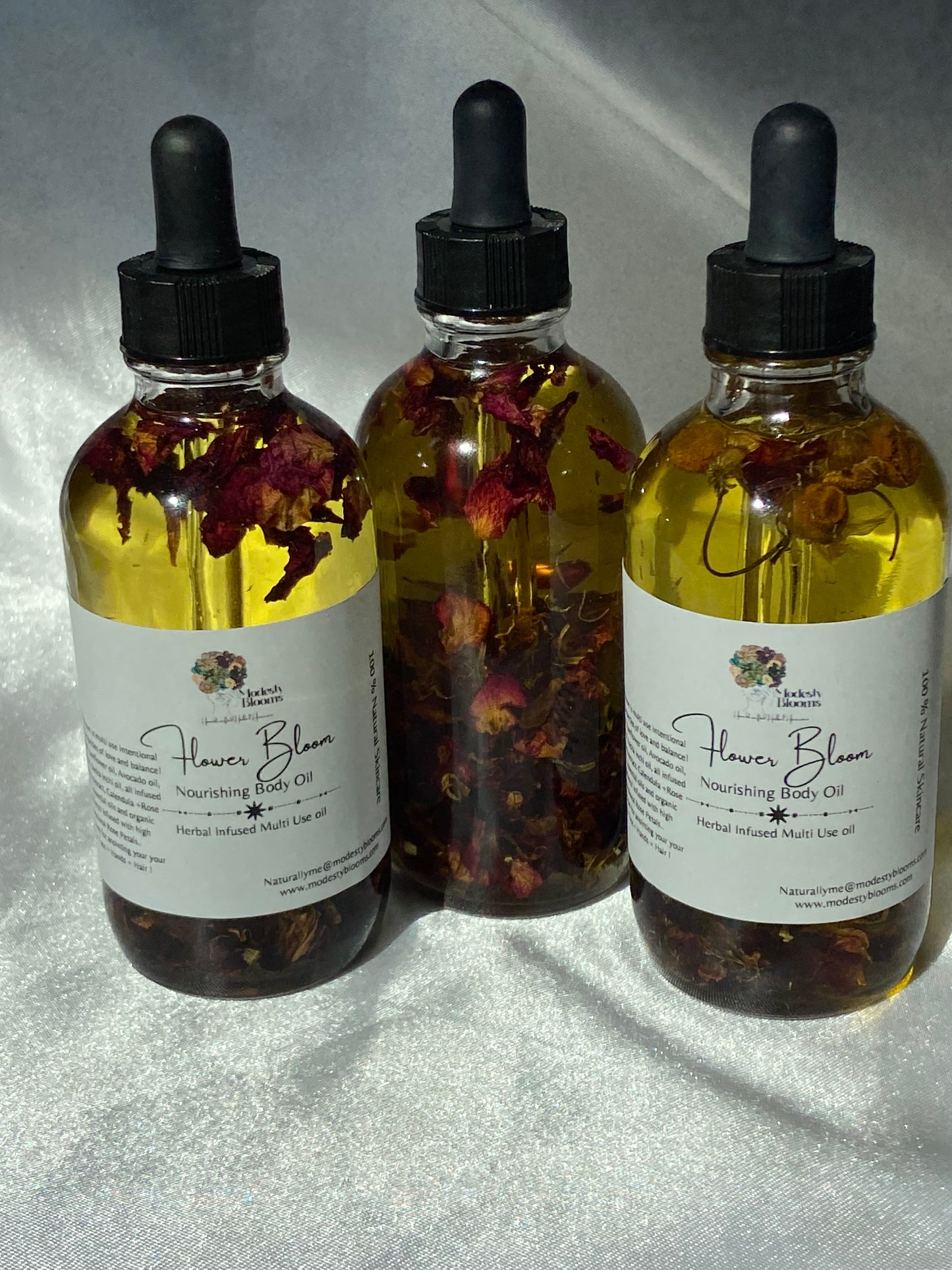 Flower Body Oil | Nourishing Body Oil | Modesty Blooms Essentials