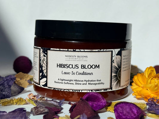 Hibiscus Moisturizing Leave-In Conditioner | Detangle. Moisturize. Grow. Naturally.